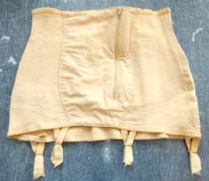 Sheath Vintage Doors Suspenders Chantelle PARIS Size XL FR46 US14 UK18 EU44 - Picture 1 of 11