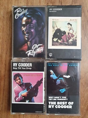 Ry Cooder Cassette Tape x 4  - Image 1 of 3