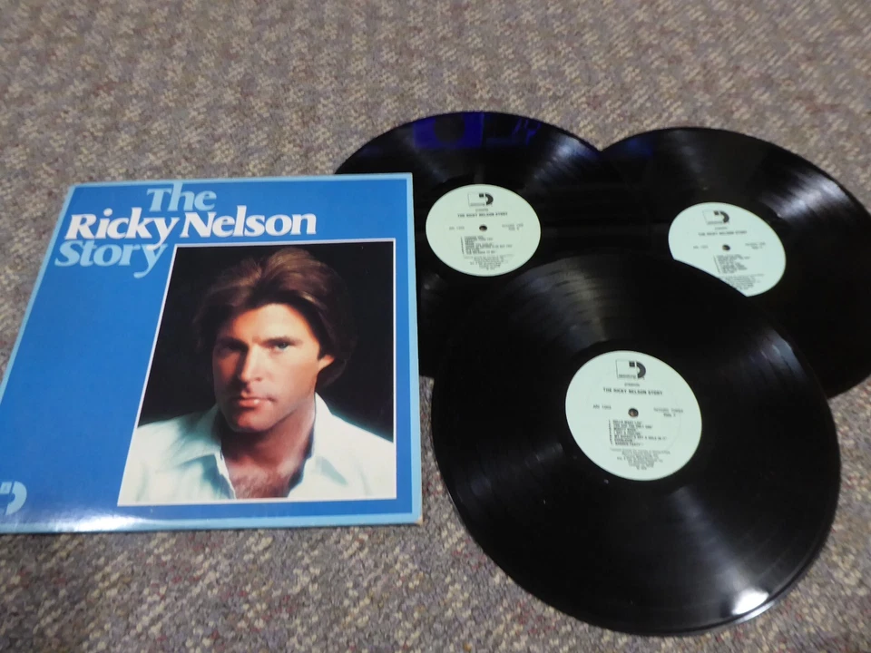 Vintage 3 LP Set RICK NELSON “Ricky Nelson Story” ,1976, ARI 1003 - Image 1 of 1