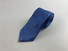 Charles Tyrwhitt Men's Blue Geometric Silk Neck Tie $95
