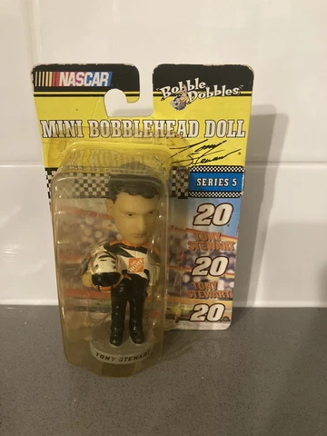 NASCAR TONY STEWART #20 Home Depot 2003  Mini 4" BOBBLEHEAD DOLL Series 5 Cover