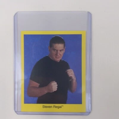 WWF Steven Regal Wrestling Trading Card Vintage Superstar Collector Rare - Image 1 of 2
