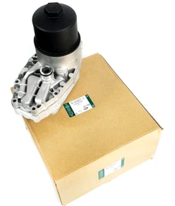 ENGINE OIL COOLER FILTER & HOUSING FOR LAND ROVER 3.0 TDV6 LR040738 / LR061969 - Picture 1 of 6