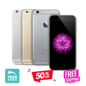 Apple iPhone 6 Plus 64/16GB Tmobile Unlocked ATT Verizon 4G Gold / Space Gray - Picture 1 of 8