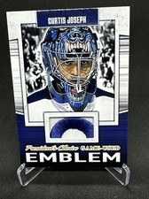 2018-19 President's Choice Game Used Emblem Patch 4/5 Curtis Joseph #GUE-6 CuJo