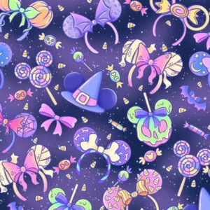 Disney Topolino Minnie Orecchie Halloween Leggings Super MORBIDI Principessa OS TC Plus rts - Foto 1 di 2