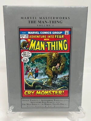 Man-Thing Marvel Masterworks Vol 1 REGULAR COVER Sealed Hardcover HC