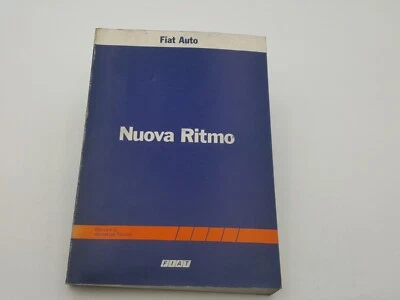 Manuale officina Fiat Nuova Ritmo assistenza tecnica riparazioni originale '1982 - Immagine 1 di 4