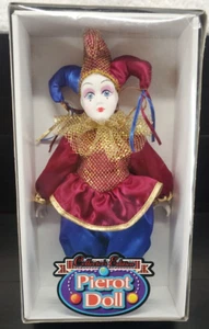 Pierot Doll Collectors Edition 1997 Make Believe Ltd. Ceramic Clown Vintage - Picture 1 of 11