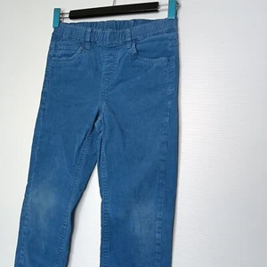 UNIQLO Boys Corduroy Pants Blue Cord Size Medium W53-59cm Height 125-135cm - Picture 1 of 12
