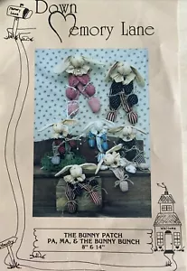 Vintage Craft Pattern: The Bunny Patch - Down Memory Lane - Picture 1 of 3