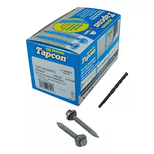 Scots 1/4" X 1-3/4" Stainless Steel Hex Head Climaseal Concrete Anchor Screws 33 - Picture 1 of 2
