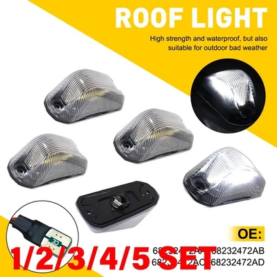 Передняя крыша белый светодиодный просвет огни для 2014-23 RAM Promaster 1500 2500 1-5SET - Изображение 1 из 4