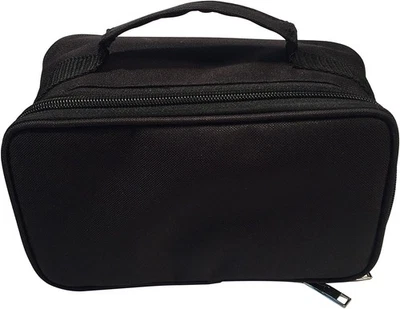 WE Games Padded Chess Travel Bag, Fits Chess Clock or Pieces, Black, 9.5 in. - Image 1 of 3