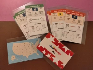 2015 LearningPlunge Inc. US GEOGRAPHY card pair (you pick) pack fresh Free Ship - Picture 1 of 103
