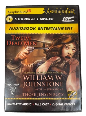 Graphic Audio Book THOSE JENSEN BOYS 3: Twelve Dead Men MP3-CD Western - Imagem 1 de 4