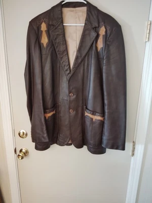 Scully Leatherwear California Mens 44L USA  Western Dress Coat - Image 1 of 4