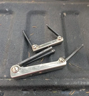 Eklind Tools 51 + 21171 Hex Key Wrenches Allen Multi Tool Lot SAE Metric  - Image 1 of 4