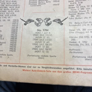 NOS 1 Zündkontakt Noris Ardie BZ 350 Bj. 1955/58🏍🇩🇪Neu. Made In Germany. - Picture 1 of 4