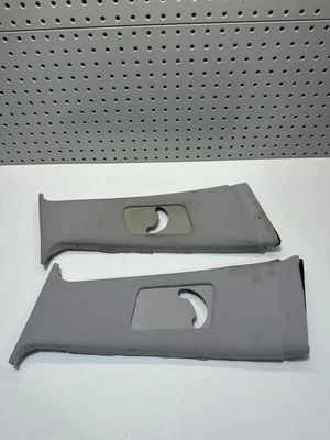 95-01 BMW E38 740I 740IL 750IL ЦЕНТРАЛЬНАЯ СТОЙКА ВЕРХНЯЯ ВНУТРЕННЯЯ ОТДЕЛКА ПАНЕЛИ СЕРЫЙ - Изображение 1 из 4