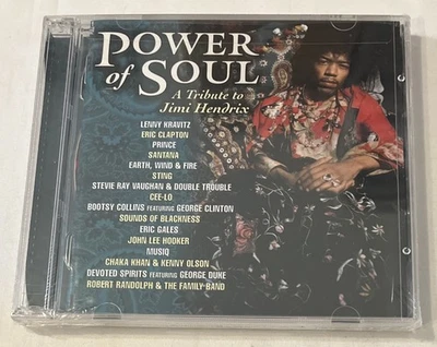 Power Of Soul: A Tribute to JIMI HENDRIX - Prince/Santana/Sting BONUS CD SEALED - Image 1 of 3