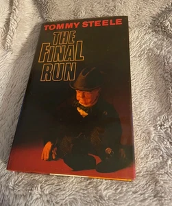 Tommy Steele Hardback Vintage Book The Final Run 1983 1st edition old - Picture 1 of 6