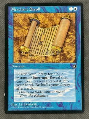 Homelands  MTG  1 Merchant Scroll  Magic - Image 1 of 2