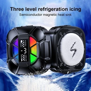 Ventilateur Refroidisseur Smartphone avec Adsorption Magnétique et Réglages Vi - Photo 1 sur 13
