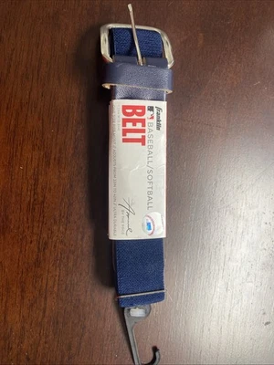 Cinturón Franklin 1.25"W Béisbol Softbol Azul Marino 22" a 42" Talla Única NUEVO Foto 1 de 2