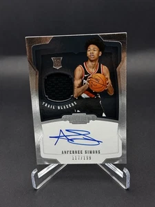 2018-19 Panini Dominion Anfernee Simons RPA RC Rookie GU Patch AUTO 117/199 - Picture 1 of 3