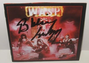 CD HOMÓNIMO DEBUT FIRMADO WASP BLACKIE LAWLESS ROCK AUTÓGRAFO REMASTERIZADO - Imagen 1 de 5