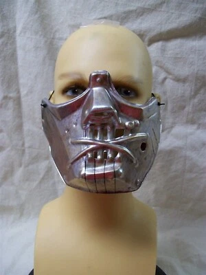 Cannibal Half Face Mask Medieval Torture Restraint Hannibal Lecter Silence Lambs - Image 1 of 4