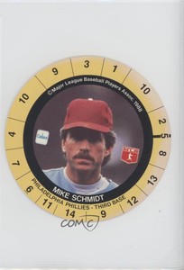 1989 Cadaco Game Discs Mike Schmidt HOF