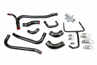 HPS Black Silicone Radiator Hose Kit for 2007-2014 Ford Mustang GT500 5.4L 5.8L - Image 1 of 4