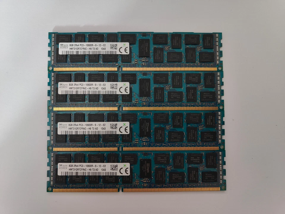 Hynix 8 Go (1x8 Go) PC3-10600R DDR3-1333 RDIMM  - Photo 1/1