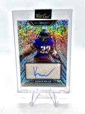 2023 Wild Card WILDCHROME WildStone Sparkle, Kendre Miller #’d  1/3🔥New Orleans