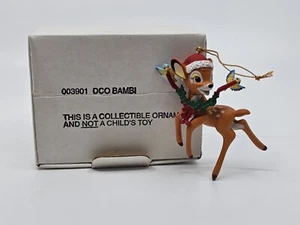 De colección Disney Grolier Adorno Bambi Árbol de Navidad Adorno 003901 - Imagen 1 de 5