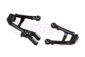 Jazrider Aluminum Front Shock Damper Tower Mount Hoops (Black)For Axial SCX10 II - Picture 1 of 1
