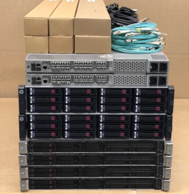 HP MSA 2040 DL360 Gen9 V4 144TB 12G SAS 10Gbit iSCSI 112-Core 1TB SAN Solution - Image 1 of 2