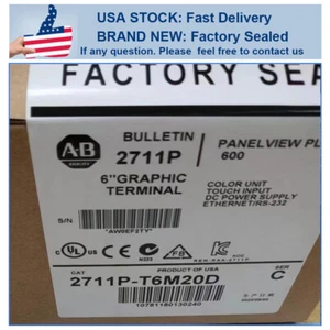 Bulletin ALLEN BRADLEY 2711P-T6M20D Ser D 6" Assembled Terminal - Picture 1 of 7