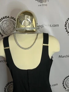 Silver Marching Band Helmet - 3 available - Picture 1 of 4