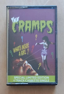 MC Musicassetta THE CRAMPS What's inside a girl 1986 Limited 4 Tracks Single. - Picture 1 of 5