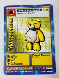 Monzaemon Bo-62 Digimon Digi Battle Digital Monsters Series 2 Bandai 1999 - Picture 1 of 2