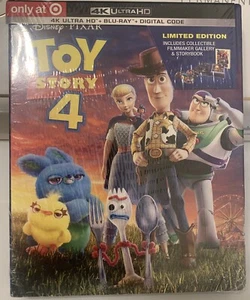 Disney Pixar Toy Story 4 - 4K Ultra HD + Blu-Ray + Digital Target Exclusive NEW - Imagen 1 de 2