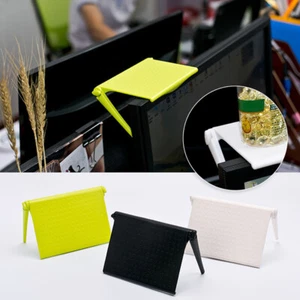 Computer Screen Stand Storage Holder Support Tray Office Organizer Rack Supplies - Picture 1 of 17
