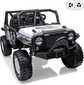 2 Seater Ride on Truck Car, 24V Battery Powered Kids Car with Remote Control, 19 - Picture 1 of 7