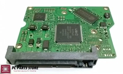 Seagate ST380815AS 3.5" SATA 80GB DATE 09135 100470387 REV B PCB PARTS/ REPAIR - Image 1 of 4