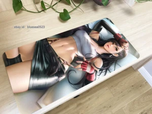 Anime Final Fantasy Mauspad Tifa Lockhart Tastatur Spiel Matte Schreibtischunterlage 60x30cm - Bild 1 von 5