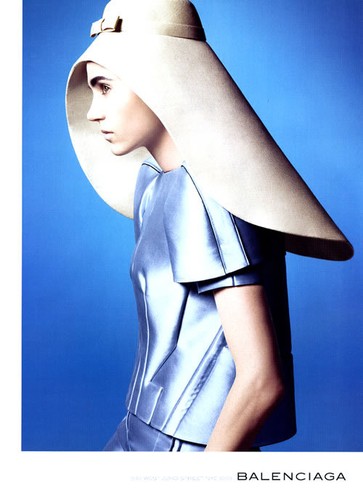 2008 Balenciaga David Sims Jennifer Connelly MAGAZINE AD