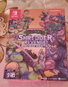 Teenage Mutant Ninja Turtles Shredder's Revenge Nintendo Switch Limited Edition - Picture 1 of 4